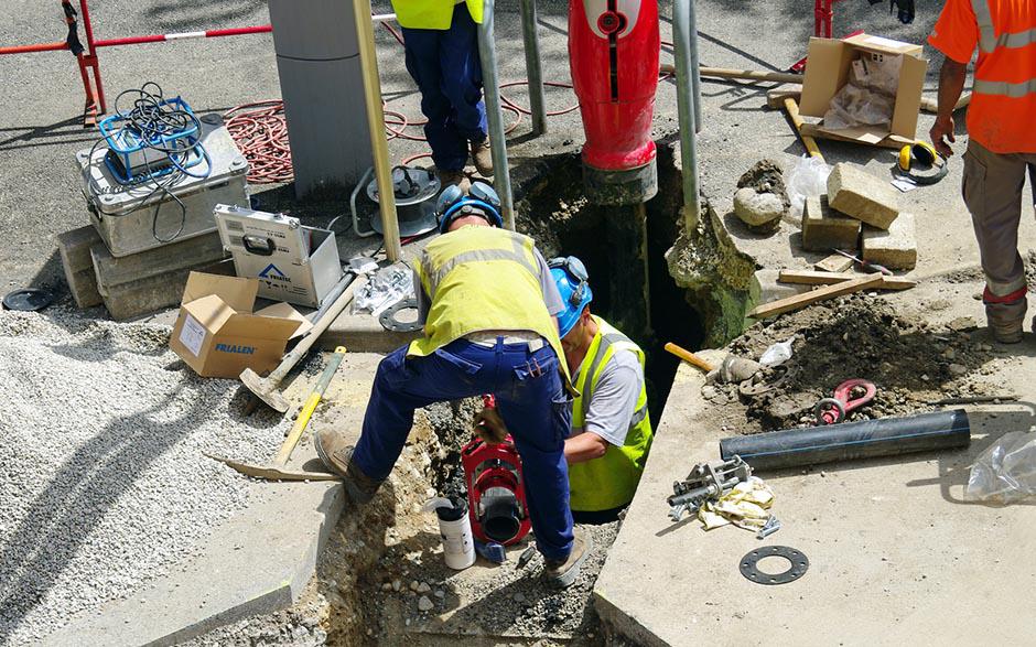 canalisation assainissement Magnanville